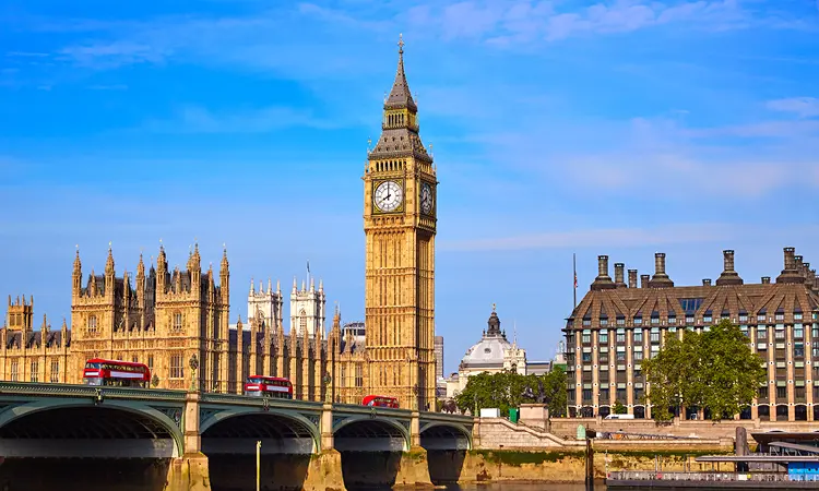 Foto på Big Ben i London.